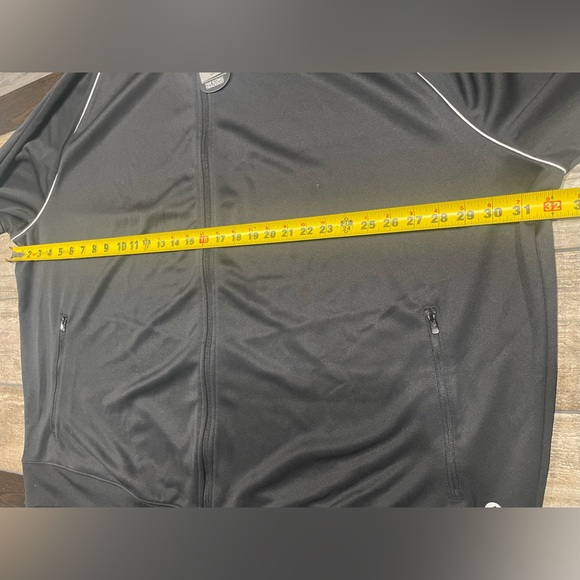 Solaris Men’s Active Sports Track Jacket Black Size 4XB Big Man NWT - Picture 6 of 8